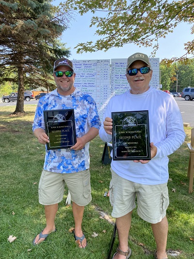 2nd Place August 9th 2021 Bass Tournament Tonka Chase Hull John Werner